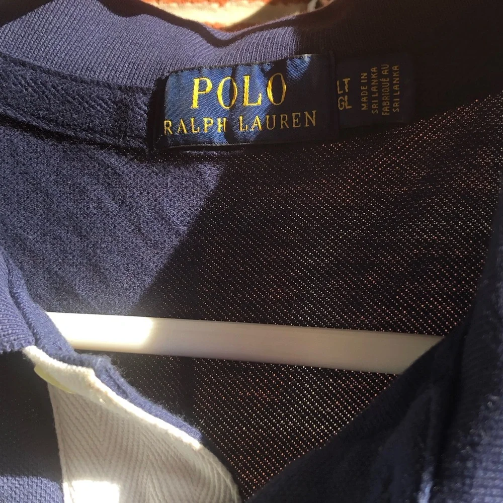 Ralph Lauren Men's Classic Navy Polo Shirt —#007